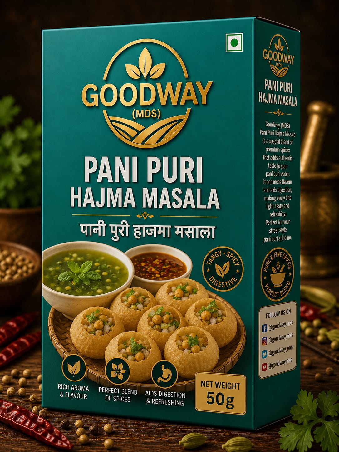Goodway Pani Puri Hajma Masala